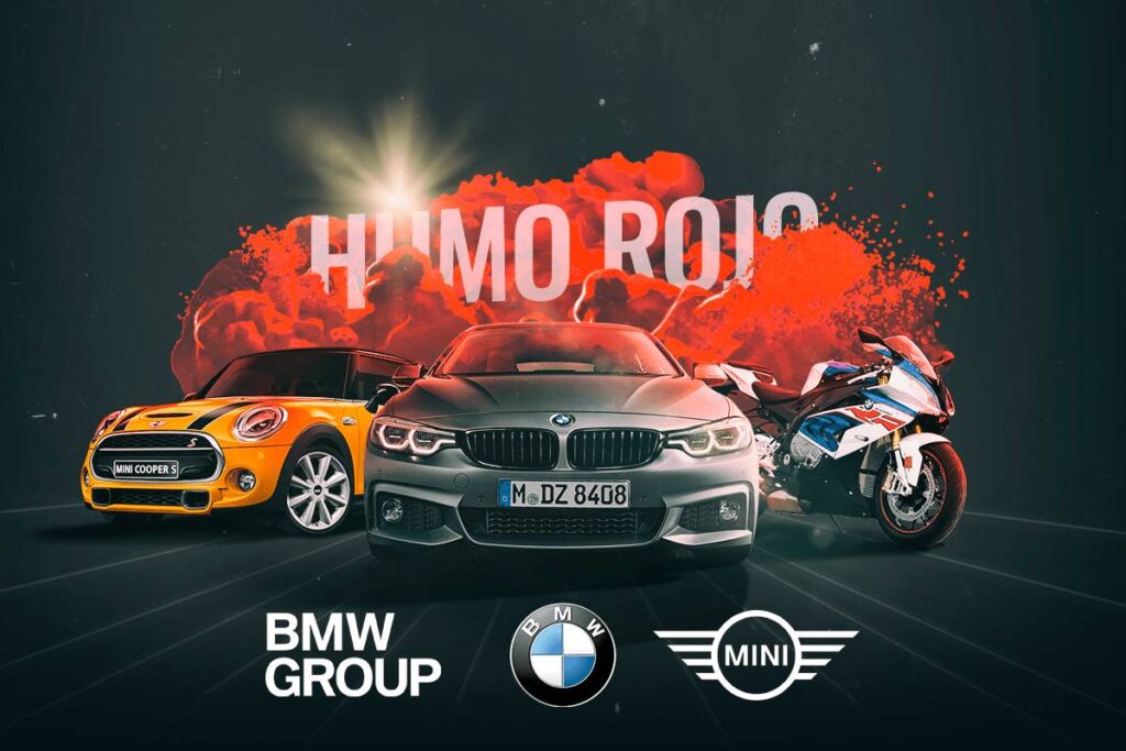 Humo Rojo empieza a trabajar para BMW Argentina