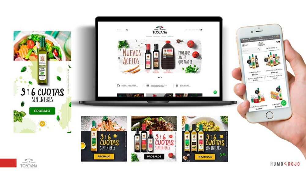 LA TOSCANA oliva ecommerce en tiendanube