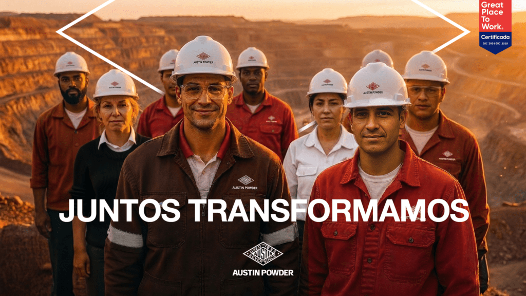 Comunicación Austin Powder Latam desarrollada por Humo Rojo
