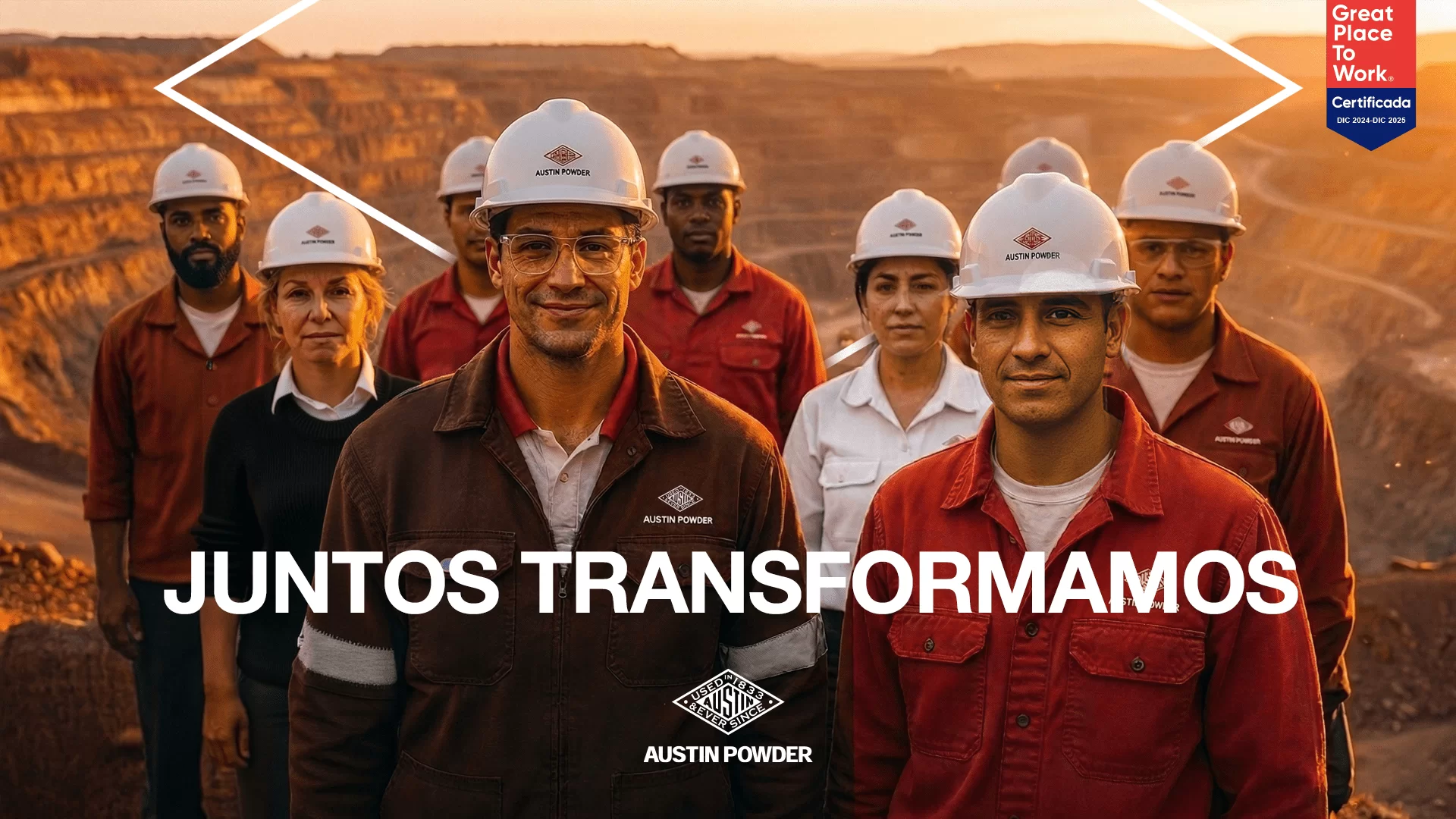 Comunicación Austin Powder Latam desarrollada por Humo Rojo
